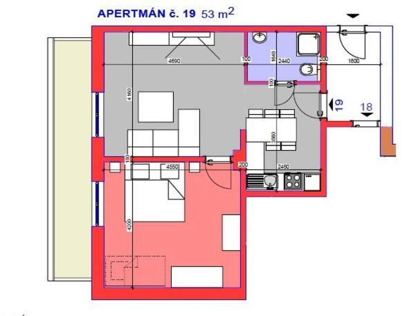 Apartman Pri Jazere Ружомберок Екстер'єр фото